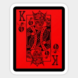 King of Hearts 2 Sticker